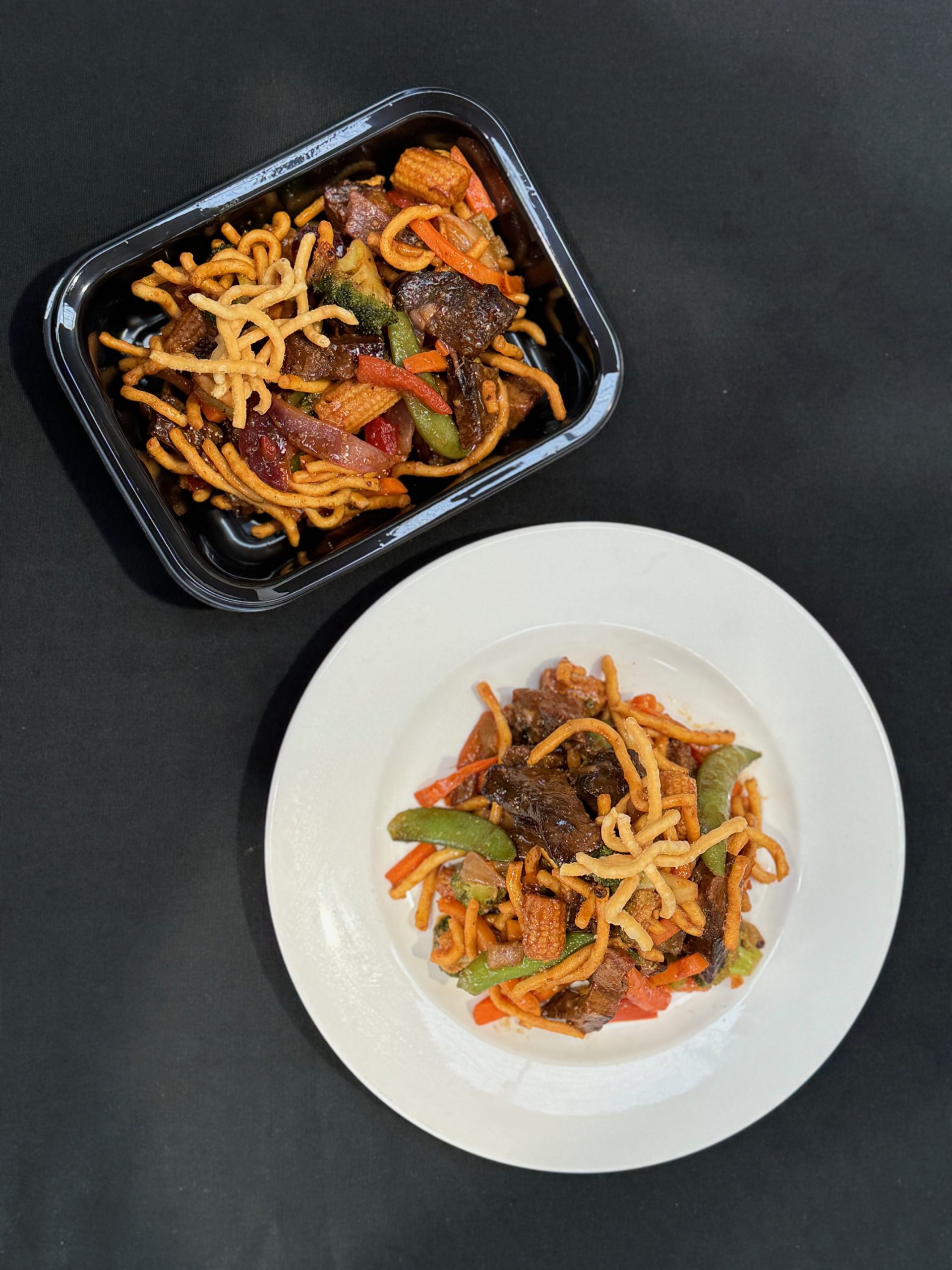 Texas Double Smoke Beef Salad
