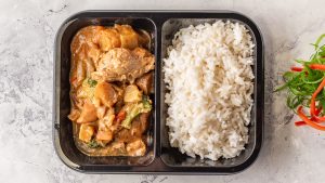 Thai Chicken Curry with Rice