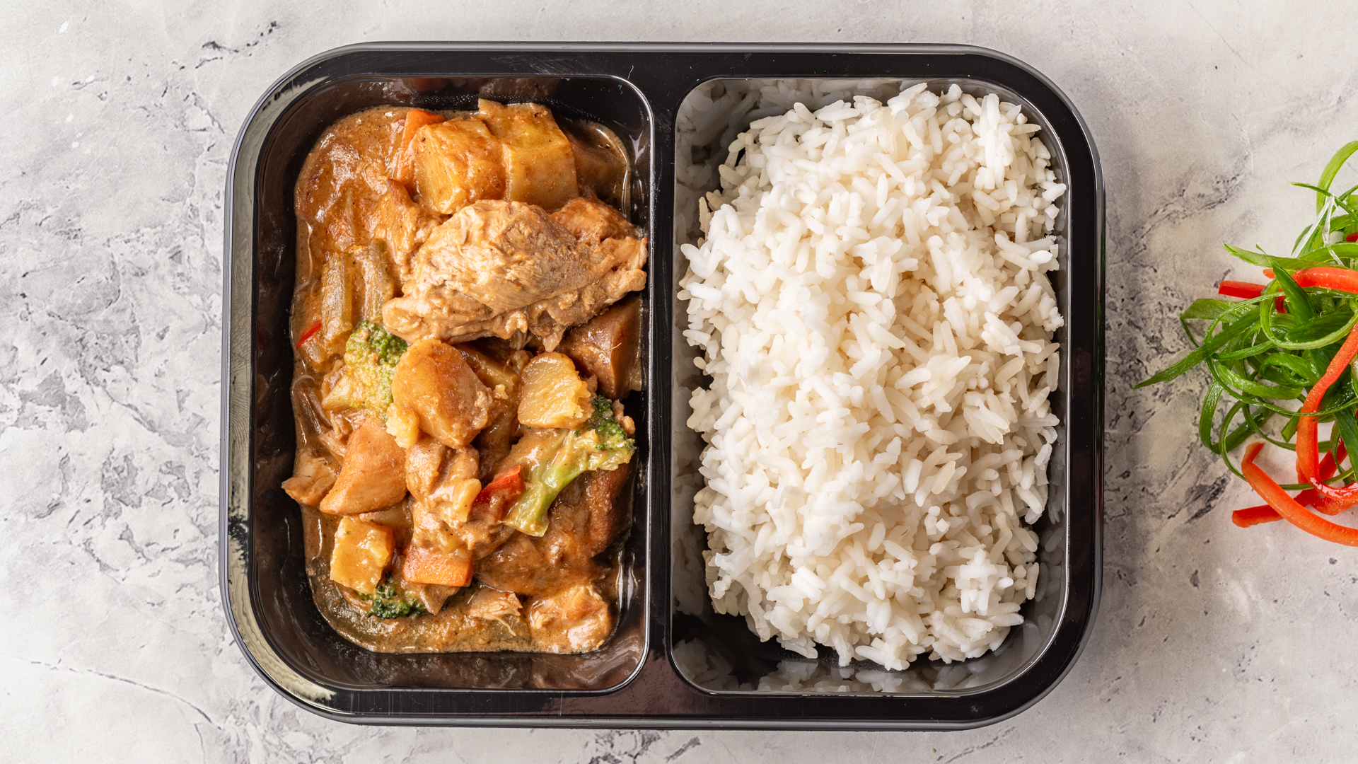 Thai Chicken Curry with Rice